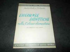 Libro esperienze didattiche usato  Ragalna