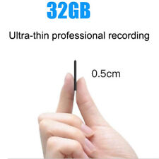 Mini Voice Recorder Diktiergerät Geräuscherkennung Audio Ton Aufnahme Auto 32GB comprar usado  Enviando para Brazil