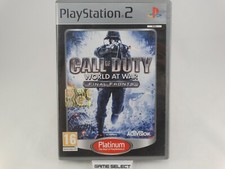 CALL OF DUTY WORLD AT WAR FINAL FRONTS SONY PS2 PAL ITALIANO ORIGINALE COMPLETO comprar usado  Enviando para Brazil