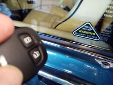 Jaguar alarm label for sale  WALLINGTON