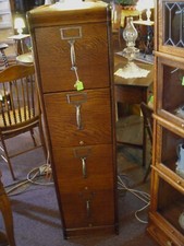 Antique oak file for sale  Pennsburg