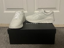 White chanel sequin for sale  NOTTINGHAM