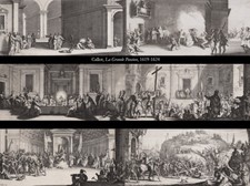 Baroque engravings callot d'occasion  Paris XIV