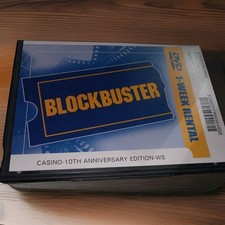 Vintage DVD Blockbuster Rental Clamshell Case w/ Movie CASINO 10th Anniversary comprar usado  Enviando para Brazil