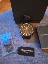 Emporio armani chronograph gebraucht kaufen  Wittenberg