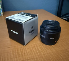 Lente Canon EF 50mm f1.8 II - Lente Sharp Prime para câmeras Canon + caixa comprar usado  Enviando para Brazil