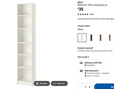 Ikea billy 40cm for sale Ikea billy 40cm for sale  LONDON