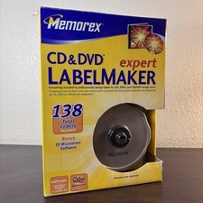 Usado, Memorex CD DVD Especialista Labelmaker Etiquetas DJ Mixstation Software PC e Mac Novo na caixa comprar usado  Enviando para Brazil