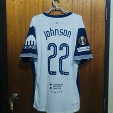 Camisa Tottenham Hotspur final da Liga Europa 2025 tamanho M Johnson 22, usado comprar usado  Enviando para Brazil