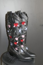 Damen stiefel schwarz gebraucht kaufen  Westerheim