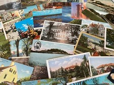 Lote de 100 postales vintage SIN USAR de alrededor de Estados Unidos años 1900-60 ENVÍO GRATUITO segunda mano  Embacar hacia Mexico