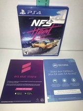 Need for Speed Heat NFS Sony Playstation 4 PS4 videogame 2019 disco e estojo comprar usado  Enviando para Brazil