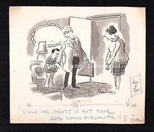 Orig artwork cartoon for sale  COWES