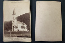O.Schmidt, Österreich, Maria am Gölk bei Krieglach Vintage albumen print, carte , usado comprar usado  Enviando para Brazil