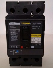 Disjuntor JGL37250D82 quadrado D 250 Amp 500VDC 3 polos alimentação através, usado comprar usado  Enviando para Brazil