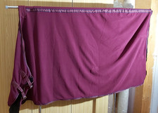 Abschwitzdecke fleece bordeaux gebraucht kaufen  Zaisenhausen