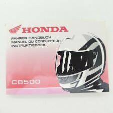 Honda 500 handbuch gebraucht kaufen  Deutschland