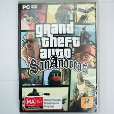 Grand Theft Auto: San Andreas (WINDOWS PC GAME DVD-ROM, 2004) Ação Aventura comprar usado  Enviando para Brazil