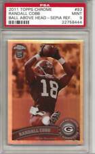 2011 TOPPS CHROME #93 RANDALL COBB BALL ABOVE HEAD SEPIA REFRACTOR PSA 9 segunda mano  Embacar hacia Argentina