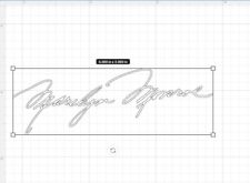 Marilyn monroe signature for sale  Jamestown