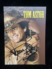 Autogrammkarte tom astor gebraucht kaufen  Bärenstein, Königswalde