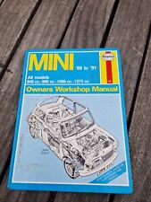 Mini books autodata for sale  SUTTON