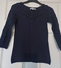 Morgan navy jumper for sale  IPSWICH