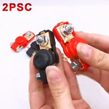Conectores de braçadeira terminal de bateria de carro EUA liberação negativa positiva desconexão × 2 comprar usado Conectores de braçadeira terminal de bateria de carro EUA liberação negativa positiva desconexão × 2 comprar usado  Enviando para Brazil