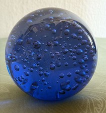 Fermacarte sfera vetro usato  Italia
