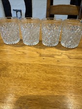 Whisky tumblers set for sale  WARE