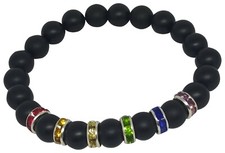 Armband regenbogen edelstein gebraucht kaufen  Gimbsheim