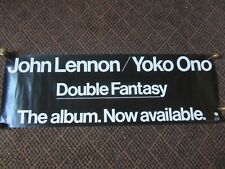 Double Fantasy Promotional Poster John Lennon Yoko Ono 1980 3 Ft x 1 Ft Ex+ comprar usado  Enviando para Brazil