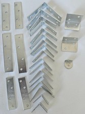 Pcs silver metal for sale  LUTON