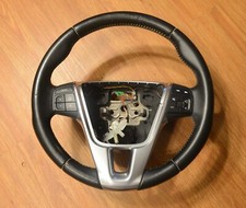 Volante de couro preto Volvo S60 2011-2018 comprar usado  Enviando para Brazil