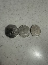 Olympic 50p wrestling for sale  CROOK