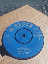 Billy fury. vinyl for sale  RAINHAM