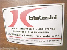 Adesivo bistosini gru usato  Milano