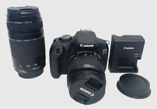 Câmera Digital SLR Canon EOS Rebel T7 24.1MP COM 2 LENTES comprar usado  Enviando para Brazil