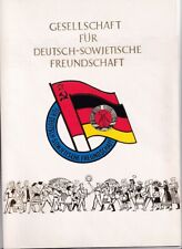 Ddr gedenkblatt gesellschaft gebraucht kaufen  Berlin