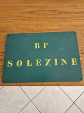 Solexine metal plate d'occasion  Expédié en Belgium