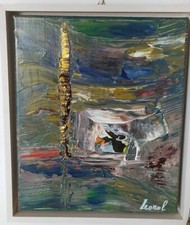 Quadro astratto dipinto usato  Ancona