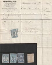 1871 fiscaux quittance d'occasion  Noyon