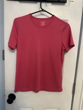 Usado, Camiseta LL Bean Pima feminina pequena rosa, algodão manga curta básica. Novo com etiquetas comprar usado  Enviando para Brazil