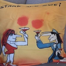 Kissenbezug kissenhülle udo gebraucht kaufen  Haltern am See