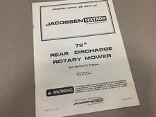Jacobsen turfcat mower for sale  Burlington