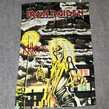 BANNER IRON MAIDEN Assassinos Tecido Pôster Tapeçaria Bandeira 41 X 30 Eddie Machado Itália comprar usado  Enviando para Brazil
