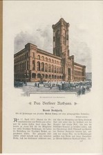 Berliner rathaus sonderabdruck gebraucht kaufen  Berlin