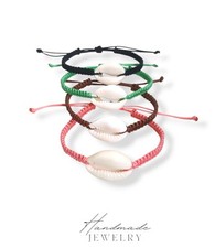 Bracelet coquillage macramé d'occasion  Paris I