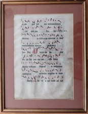 Mittelalterlicher antiphonar p gebraucht kaufen  Sulzburg