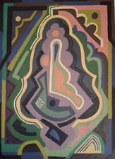 Mainie jellett unframed for sale  HENFIELD